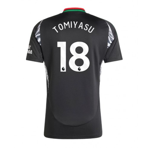 Dres Arsenal Takehiro Tomiyasu #18 Gostujuci 2024-25 Kratak Rukav